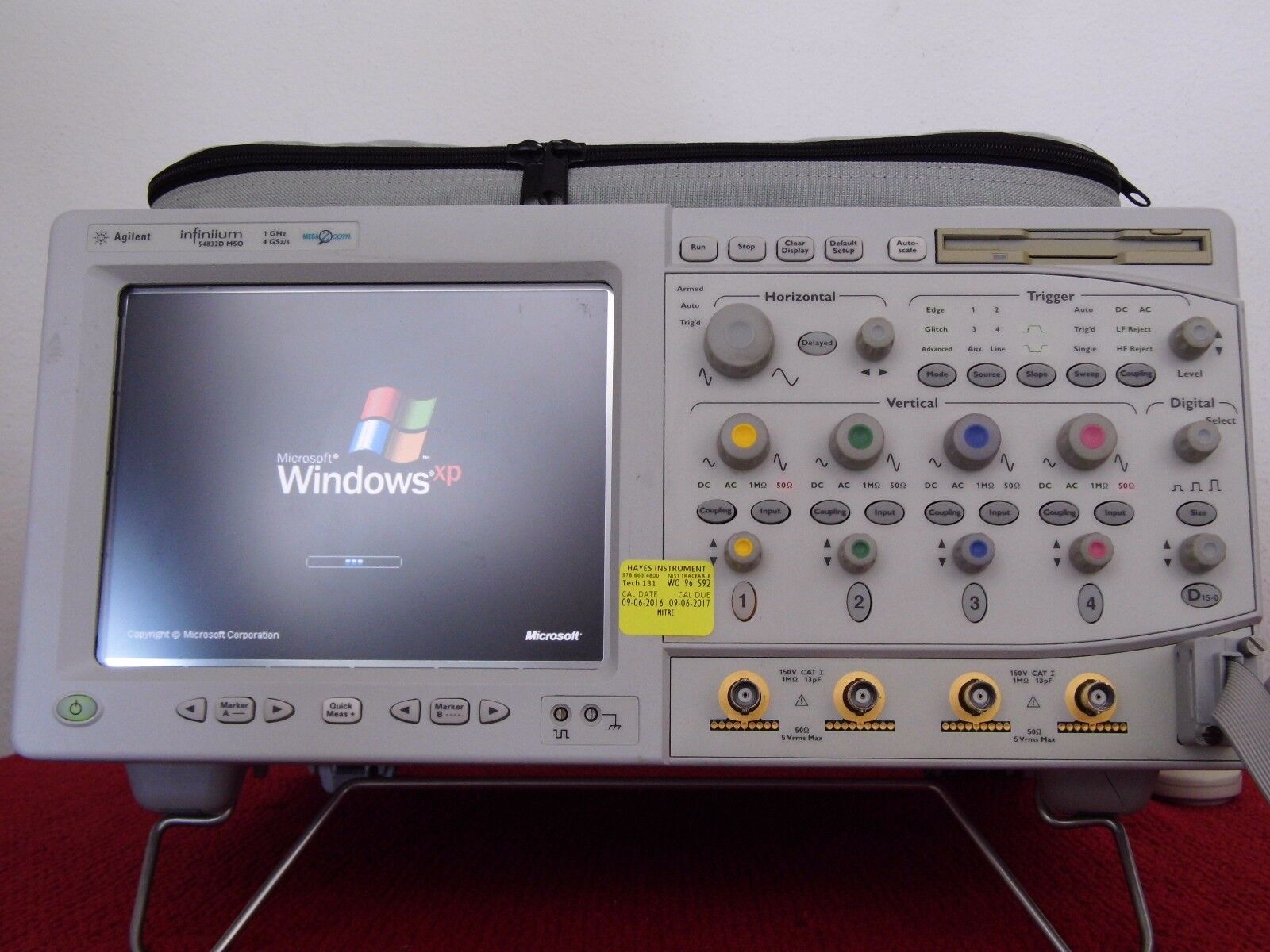 Agilent/HP54832D w/M1 Jitter & 040 1GHz,4GS/s,4CH+16CH w/Digital POD,clips, Agilent/HP54832D w/M1 Jitter & 040 1GHz,4GS/s,4CH+16CH w/Digital POD,clips,